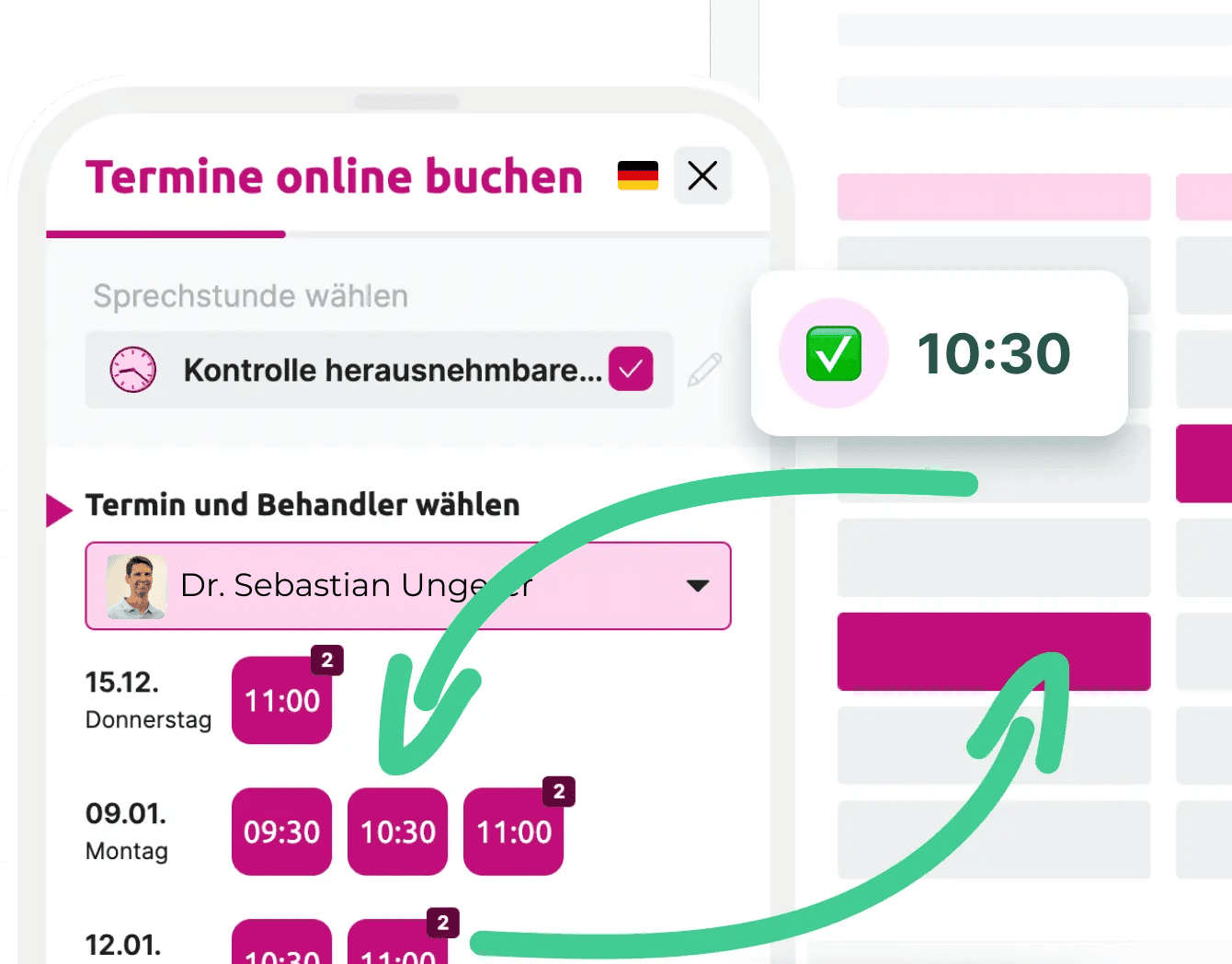 Online Terminvergabe Zahnarzt Ludwigsburg